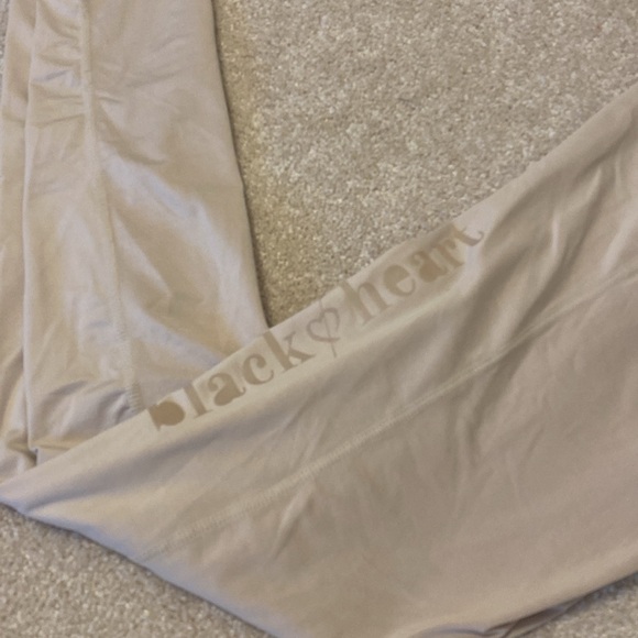 Black heart equestrian ridding leggings stone 2/30 - Picture 6 of 7